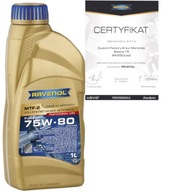 RAVENOL MTF-2 75W80 1L - PREVODOVÝ OLEJ