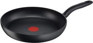 Panvica Tefal Hard Titanium Plus, hliník, čierna