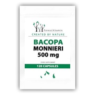 BACOPA BACOPA MONNIERI 120 kapsúl 500 mg SPOMIENKA NA STRES