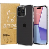 Puzdro + tvrdené sklo na iPhone 15 Pro, Spigen Bizon, zadná sada, sklo