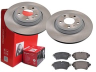 BREMBO ZADNÉ DISKY, DESTIČKY, AUDI Q5 FY 300MM