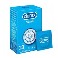 DUREX CLASSIC klasické kondómy 18 ks.