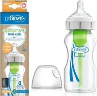 DR BROWN'S OPTIONS+ ŠIROKÉ FĽAŠE 270ml SKLENÉ 0m