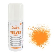 Potravinársky semišový sprej Orange Decora Velvet 100ml