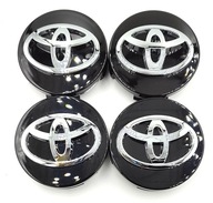 Krytky na ráfiky TOYOTA, krytky na ráfiky, krytky kolies, 62 mm, 4 ks.