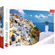 Puzzle 1500 dielikov. Santorini, Grécko