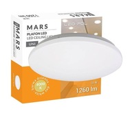 Okrúhle biele LED stropné svietidlo MARS 18W 33 cm ORO26017