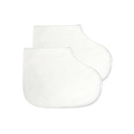 EKO biele froté parafínové ponožky, biele 1 pár