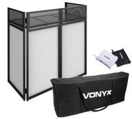 DJ STAND DB4 Pro Vonyx DJ SCREEN čierny TABLE