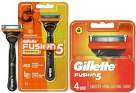 Gillette Fusion5 Power set (1 ks) + Fusion5 (4 ks)