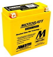 MOTOROVÁ BATÉRIA. 12V 13AH/175A L+ (rozmer: 1 batéria MotoBatt MBT14B4