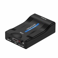 ADAPTÉR KONVERTOR HDMI NA SCART AV EURO FULL HD