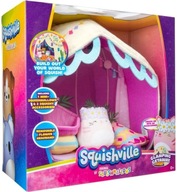 JAZWARES SQUISHVILLE PLYŠOVÁ SÚPRAVA SQUISHMALLOW GLAMPING GETAWAY