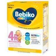 Bebiko Junior 4R Výživné mlieko na báze mlieka pre deti od 2 rokov 600 g