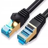 LAN KÁBEL ZLATÁ MEĎ + SFTP CAT7 10 M Patchcord RJ45 7 ETHERNET