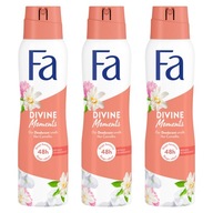 FA Divine Wild Camellia sprejový deodorant x3