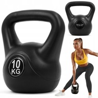 KETTLEBELL KONVICA 10KG LOPTIČKA Hmotnosť činky HMOTNOSŤ PRE FITNESS BELL CVIČENIE