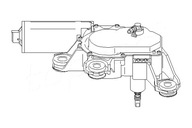 MOTOR STIERAČOV TOPRAN 8L0955711 A B