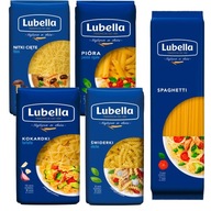 Lubella Pasta Mix Sada rôznych druhov 5x400g