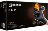 MERCATOR GOGRIP čierne XL nitrilové rukavice