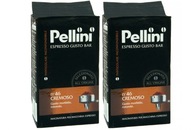 2xPELLINI ESPRESSO BAR CREMOSO mletá káva 250g