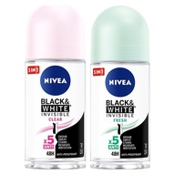 ANTIPERSPIRANT Nivea Black & White Invisible 48h - Účinná ochrana