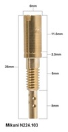 PROX MIKUNI SPOMALUJÚCA DÝZA TYP N224.103 PRIEMER 37,5 ( 1 KS ) ()