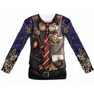 tričko STEAMPUNK T-SHIRT retro COSPLAY outfit r M