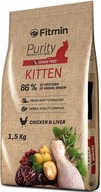 Fitmin Purity Cat Kitten 1,5 kg bez obilnín