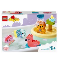 LEGO DUPLO Môj prvý kúpeľ: plávajúci ostrov so zvieratkami