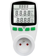 SPOTREBA ELEKTRICKEJ SPOTREBY wattmeter, LCD POČÍTADLO