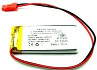 BATÉRIA Li-Poly 450mAh 3,7V JST-2 PINS 5,0x22x48