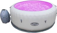 Mobilné prenosné jacuzzi pre 6 osôb do záhrady s LED