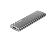 Externý SSD disk Verbatim VX500 120GB USB-C 3.1 hliník