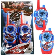 SPIDERMAN WALKIE TALKIE SET 2x WALKWAY