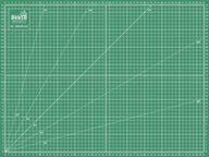 Samoliečivá modelovacia podložka na vyrezávanie A2 600 x 450 mm 3-vrstvová zelená