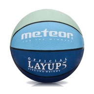 METEOR LAYUP Basketbal Modrá/Sivá 5