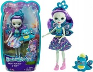 Enchantimals Peater Peacock TOY BÁBIKA BÁBIKA Zvieratá PRE DETI