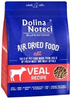 DOLINA NOTECI SUPERFOOD sušené krmivo pre mačky TEĽACIE jedlo 1kg