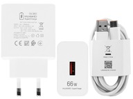 ORIGINÁLNA SIEŤOVÁ NABÍJAČKA HUAWEI SUPERCHARGE USB 66W + KÁBEL USB C