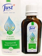 Just Ziołowa Apteka Oil 31 bylín 50ml MIGRAINE