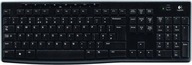 Bezdrôtová káblová klávesnica Logitech K270