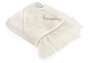 Bambusový krémový uterák s boho listami MY MEMI