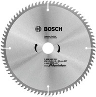 BOSCH PÍLOVÝ KOTOUČ 250mm 80z HLINÍKOVÉ PANELY