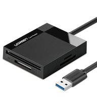 Čítačka kariet UGREEN 4 v 1 USB 3.0, 0,5 m