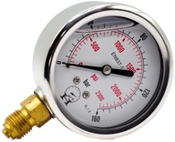 Hydraulický časový manometer 160 Bar 63 mm