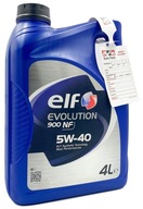 OLEJ ELF 5W40 5W-40 EVOLUTION 900 NF 4L