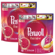 Perwoll Caps Color Laundry Capsules 32pr x2