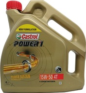 Castrol Power 1 4T olej polosyntetický 4 l 15W-50