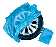 Modré tašky na pneumatiky veľ 100x100cm 250ks PL